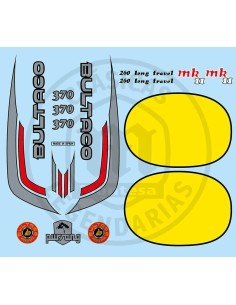 Joc complet adhesius o anagrames Pursang MK11 370cc