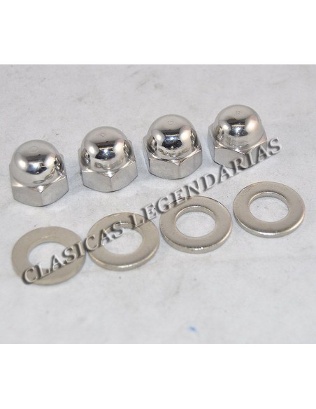 Set of Montesa Impala rear shock absorber bolts in STAINLESS STEEL