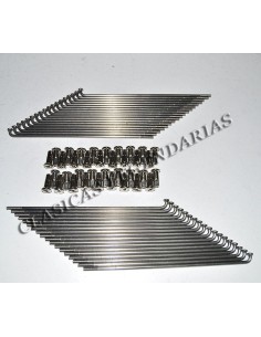 stainless steel spokes kit for Montesa Impala Sport, tourism.