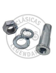 Montesa Impala right rear wheel half shaft with nut Ref.250043 2