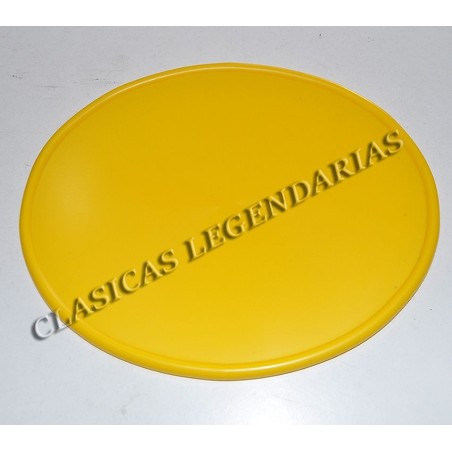 Placa porta numeros Enduro y Cappra amarilla ref. 2620339