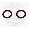 Set of two oil gaskets for the filler caps of Montesa Engines
