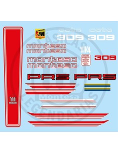 Juego Completo de anagramas para Montesa Cota 309
