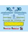kit Anagrames adhesius Montesa Cota 310 1989-1990 Ref.39204422004