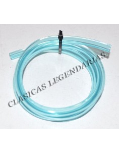 Silicone tube for gasoline in transparent color
