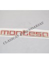 Anagrama lateral Montesa Cota 311 resina ref.4920485