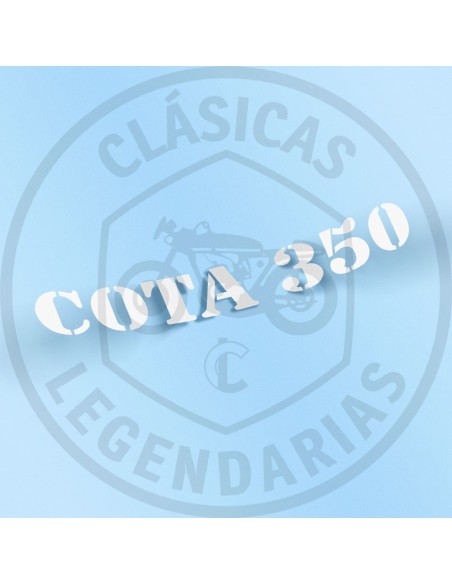 Montesa Cota 350 deposit adhesive anagram ref.512006102