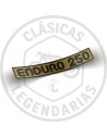 Anagrama adhesiu dipòsit Montesa Enduro 250 - 250 K ref.5420061