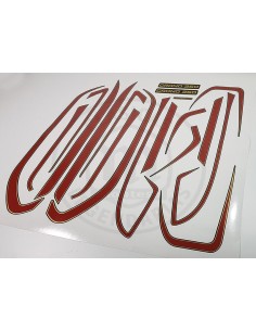 Adhesive anagrams kit for Montesa Crono, includes all stripes