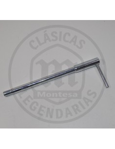 Front wheel axle of the Montesa Enduro 250-360 H6,