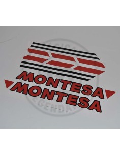 set of anagrams deposit for Montesa Enduro 75 - 125 cc. 2