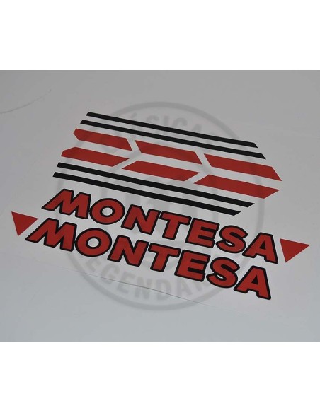 set of anagrams deposit for Montesa Enduro 75 - 125 cc.