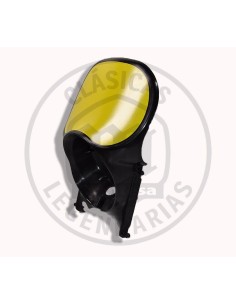 Careta faro Montesa Enduro 250 - 360 H6 en color negro c/ adhesivo 2