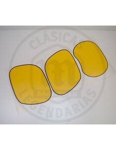 kit anagramas andhesivos Placas laterales y Careta faro Montesa Enduro 75-125 H6 y 80 H7 ref.62805071