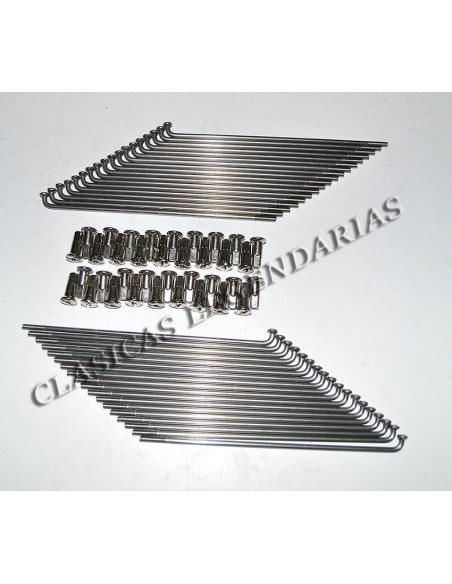 Radios 3.5x1.55 llanta 18 inox impala comando Ref 6500071