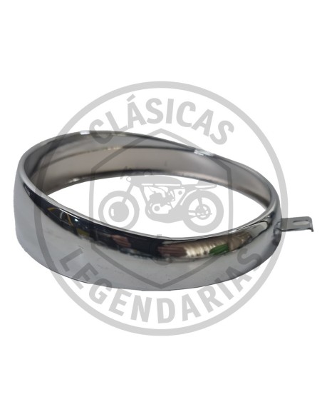 Impala Commando headlight bezel with visor ref.700041
