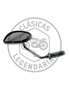 Chrome oval rearview mirror ref.7138217 2