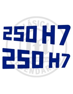 Anagram adhesive side plate Montesa Enduro 250 H7