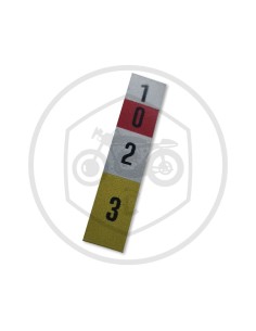 Sticker anagram gear change Montesa Ciclo ref.76313701 2