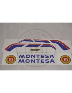 classic motorcycle sticker anagrams kit for Montesa Enduro 80 H7