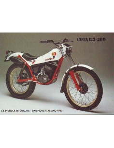 Kit Anagramas adhesivos Cota 123C 1982 version 1 ref.A280001