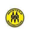 Anagrama adhesivo Logotipo Montesa vintage, vector en varios tamaños