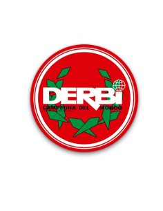 Anagrama logotipo Derbi laurel campeon Ref. AML-01029