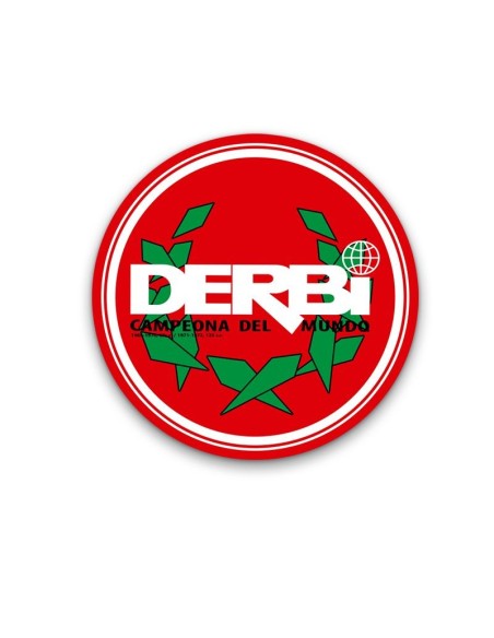 Anagrama logotipo Derbi laurel campeon Ref. AML-01029