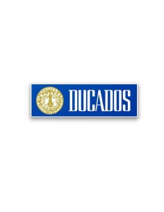 Anagrama adhesivo Logotipo Ducados, vector en varios tamaños