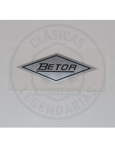 sticker  shock absorbers Betor in vinyl silver