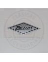 sticker  shock absorbers Betor in vinyl silver