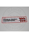 Adhesive anagram Montesa wolrd trial champions ref.AM2503