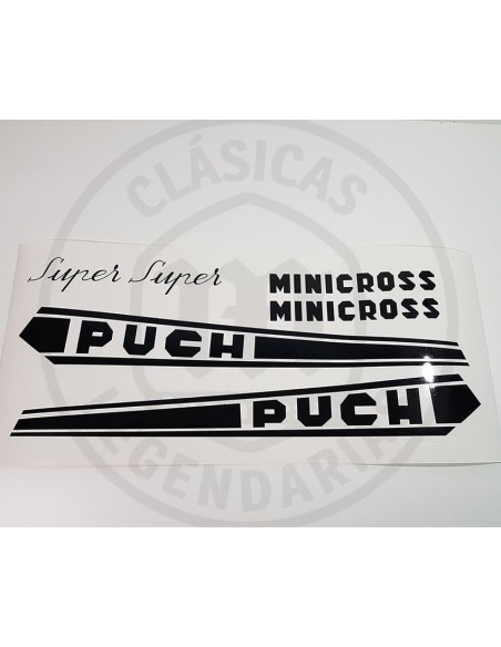 Puch Minicross Super Sticky Anagrams Kit