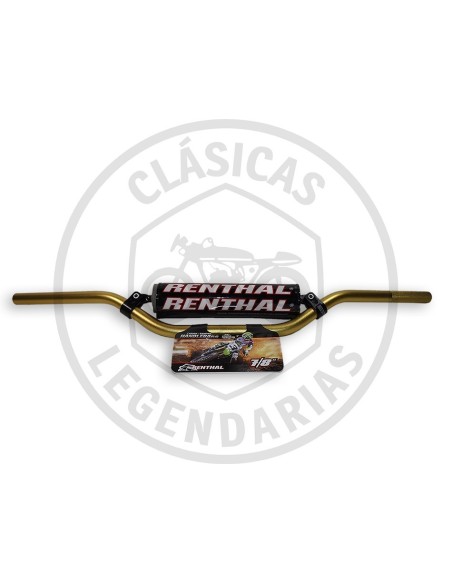 Manillar Renthal 693 clásico Enduro 22,2 oro. Ref.: BR040000