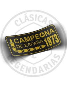 Adhesive anagram Bultaco Champion of Spain 1973 ref.BU00012502