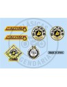 Juego anagramas Bultaco Metralla 62 ref.BU00820001