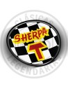 Bultaco Sherpa T adhesive logo 44mm ref.BU01020044