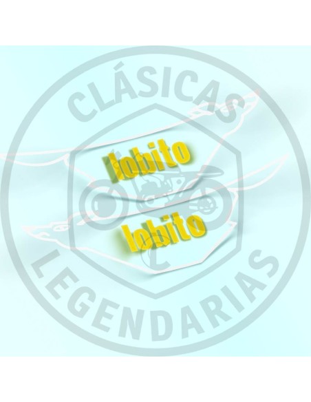 Adhesive anagrams deposit Bultaco Lobito Mk2 ref.BU0320001