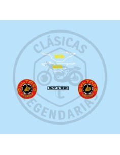 Complete Kit with adhesive anagrams Bultaco Lobito 74 Mk2 mod.32 REF.BU03210001
