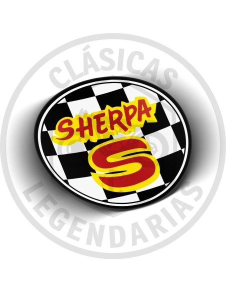 Bultaco Sherpa S adhesive sticker 29mm ref.BU06320029