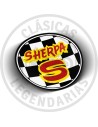 Bultaco Sherpa S adhesive sticker 29mm ref.BU06320029
