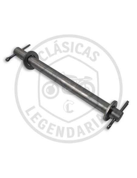 Eje caballete Bultaco Mercirio,Tralla, Metralla, Saturno,155,200 INOX ref.BU1000851