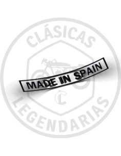 Anagrama adhesivo Bultaco Made in Spain ref.BU99901403
