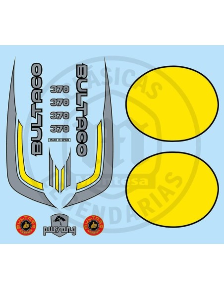 Juego Completo adhesivos Pursang MK10 370 Ref.19320001