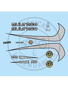 Bultaco Sherpa T 350 anagrams kit mod.199 Ref.BU19920001 2
