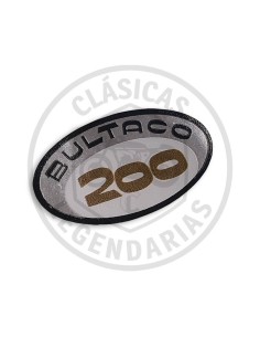 Adhesive anagram Bultaco 200 fenders ref.BU20001431 2