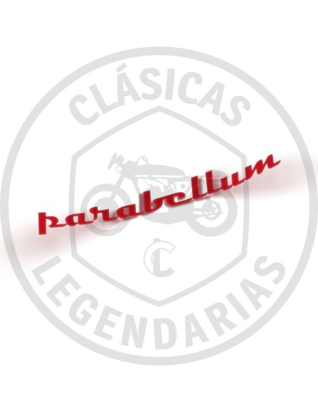 Bultaco Streaker Parabellum adhesive logo ref.BU20401015