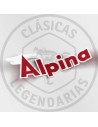 Anagrama adhesiu Bultaco Alpina roig-blanc ref.BU212010101
