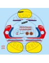 Juego anagramas adhesivos Frontera MK11 370 blanca Ref.BU21520003