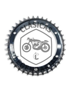 Secondary transmission plate Bultaco Tralla 102, Shrapnel, Lobito 38 teeth ref.BU233117638